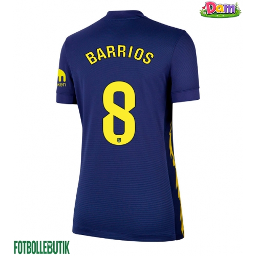 Atletico Madrid Pablo Barrios #8 Bortatröja Kvinnor 2025-26 Kortärmad